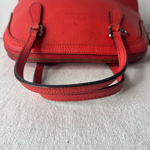 Gucci Red Leather Mini Dome Bag - Picture 7 of 11